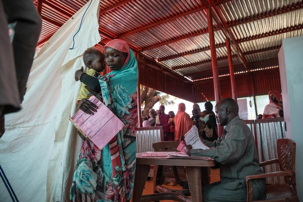 MSF clinic in Zamzam, Sudan