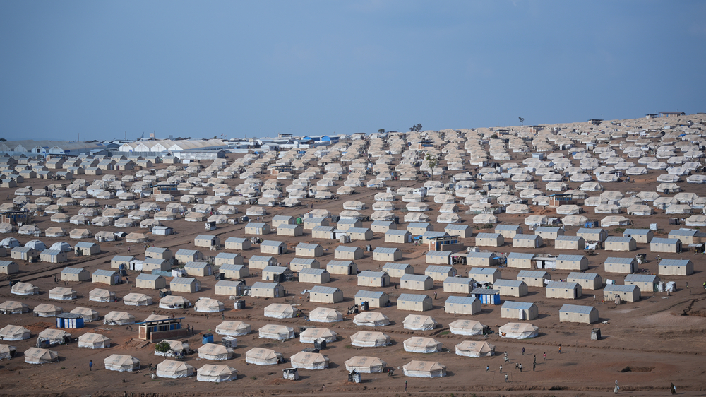 View of Busuma camp, Burundi. Following the escalation of fighting in the Democratic Republic of Congo in late 2025, more than 66,000 people found themselves in the camp, where access to essential services quickly became a major challenge.
