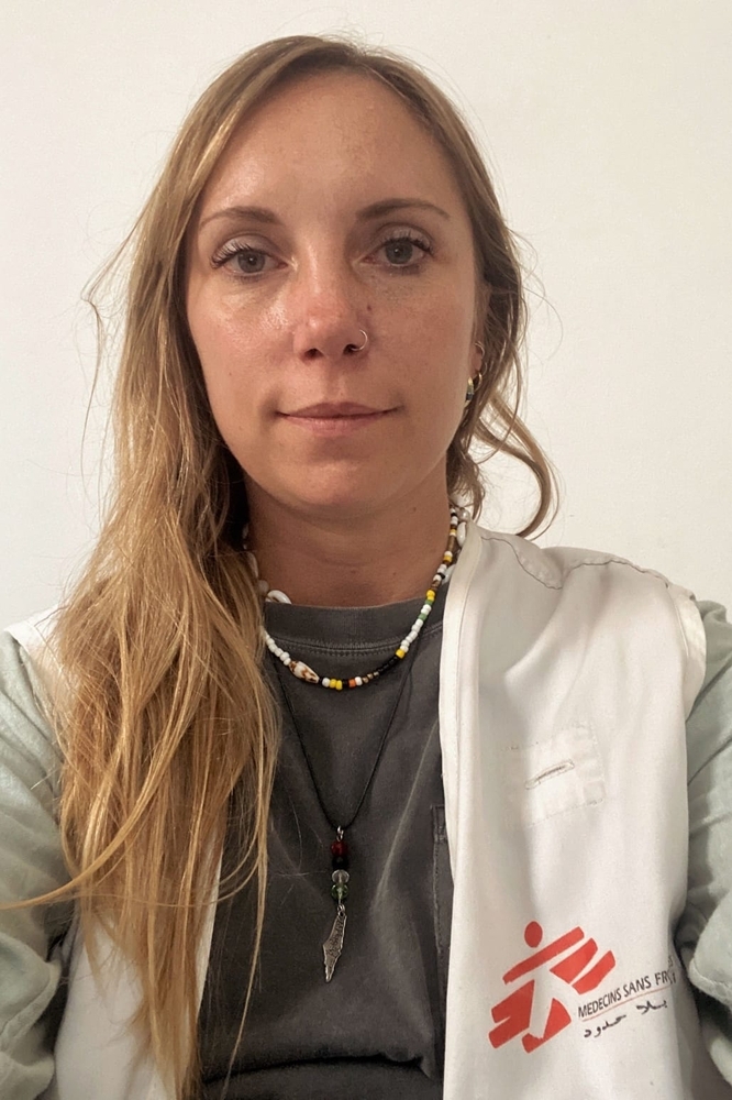 Martina Marchiò, nurse and vice-president of MSF Italy