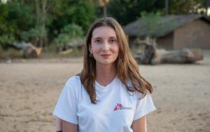 Zélie Antier, MSF Project Coordinator in Abyei, South Sudan