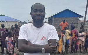 John Asema is MSF community engagement and health promotion manager in Bentiu IDP Camp
