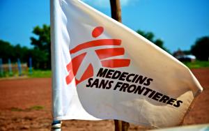 MSF Flag in Agok