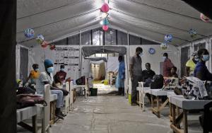 Cholera Treatment Center in Quelimane Mozambique