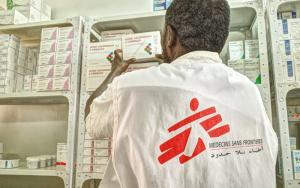 Pharmacy at Umdawanban hospital in Khartoum State