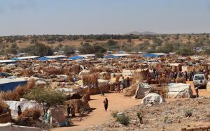  Ourang refugee camp, eastern Chad