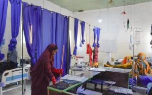  Maternity in-patient ward of Bay Regional Hospital in Baidoa