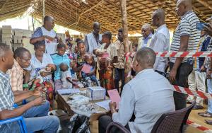 Measles epidemic in Ingende