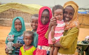 Sudanese Children in Adré Transit Camp Open Their Hearts