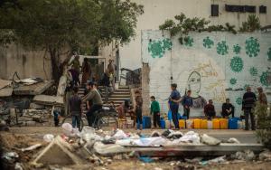 MSF Clinic in Gaza City 