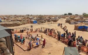 Watsan activities in Adré