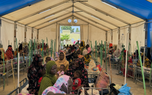  MSF treats malnutrition at Al Damazin Hospital