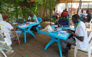 Caroline Omeddo, a nurse activity manage