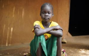 Nyabhan Gatluak, 7-year-old girl born in an MSF facility at Kule Refugee Camp. Gambella Region of Ethiopia. 2026