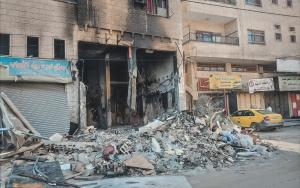 Gazans displaced in West Bank long to return home