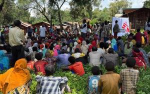 Communities waiting for medical consultations at MSF’s mobile clinic in East Wollega, Oromia Region, Ethiopia. July 2026