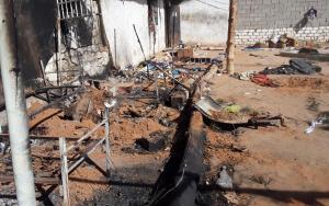 Asylum seeker dies in detention centre fire