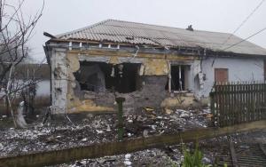 View of the city of Mariupol severely affected by the war