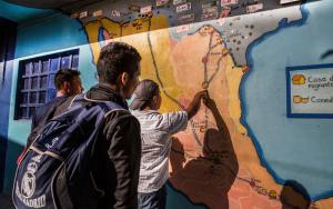 Kidnapping of migrants has been for a while now a lucrative business for the criminal gangs operating in the Mexican northern cities bordering the US. [photo: Juan Carlos Tomasi]