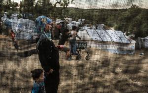 Refugees trapped in Moria camp on Lesbos Island. The awful conditions at Moria camp/Olive Grove and arbitrary administrative situations have had a dramatic impact on their health and in particular their mental health. [ © Robin Hammond/Witness Change ]