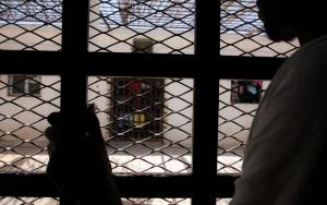 A shipwreck survivor in a Libyan detention centre. [ © Sara Creta/ MSF ] 