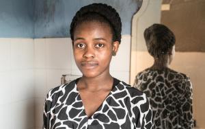 P.O., 27 years old, lives at Ex-MOI, an informal settlement in the city Turin