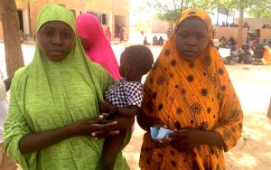 Mariam and Haoua fled from Zamia and Hilli, two villages in Nigeria. They arrived in Bassira, in Niger three days ago with their husbands and children. Their villages have not yet been attacked but they feared they will be next and chose to run away in se