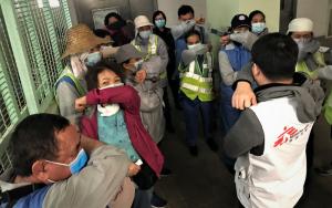 MSF health promotion session on novel coronavirus