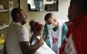 Wound and burn care medical point © Mohamad Cheblak/MSF