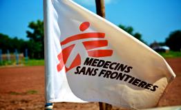 MSF Flag in Agok