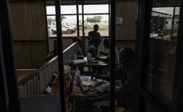 This is the triage room at Ameth Bek Hospital in Abyei.