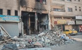 Destruction in Jenin