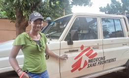 Mary James, MSF Driver in South Sudan