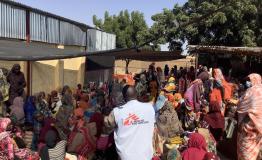 Malnutrition in Zamzam camp, North Darfur