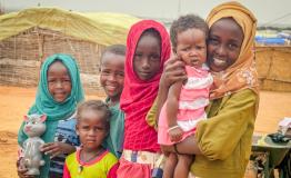 Sudanese Children in Adré Transit Camp Open Their Hearts