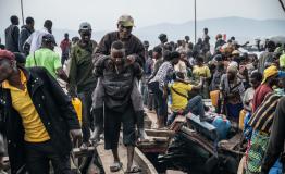 People fleeing the conflict in North and South Kivu