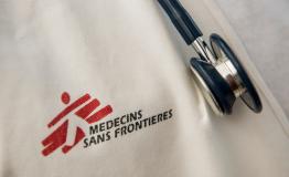 MSF Flag and stethoscope