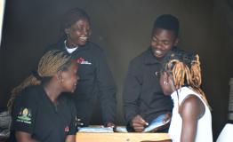 Peer educators at Mbare Poly Clinic