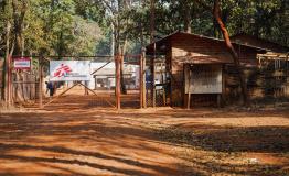 Entrance of MSF’s hospital in Nduta Camp, Tanzania.