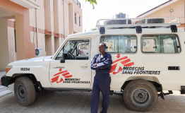 Mary James, MSF Driver in South Sudan