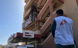 Israel’s strike on Nasser Hospital in Khan Younis, southern Gaza—the largest remaining functioning hospital in the Gaza Strip, where MSF teams work.