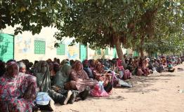 Food distribution in Nyala - Alwohda, South Darfur