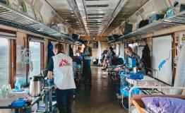 This was the second time MSF has had to evacuate patients from the same hospital in the past year as a result of attacks on the facility