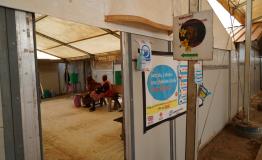 Women wait in the maternity ward of the MSF hospital in Bentiu