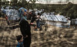 Refugees trapped in Moria camp on Lesbos Island. The awful conditions at Moria camp/Olive Grove and arbitrary administrative situations have had a dramatic impact on their health and in particular their mental health. [ © Robin Hammond/Witness Change ]