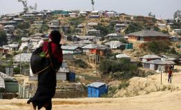 A woman carrying food for her family, Cox Bazar, Bangladesh [© Vincenzo Livieri]