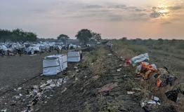 A view of the PoC site in Pibor © MSF