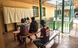 Patients waiting to take their methadone at the Karuri MAT clinic [© Paul Odongo/MSF]