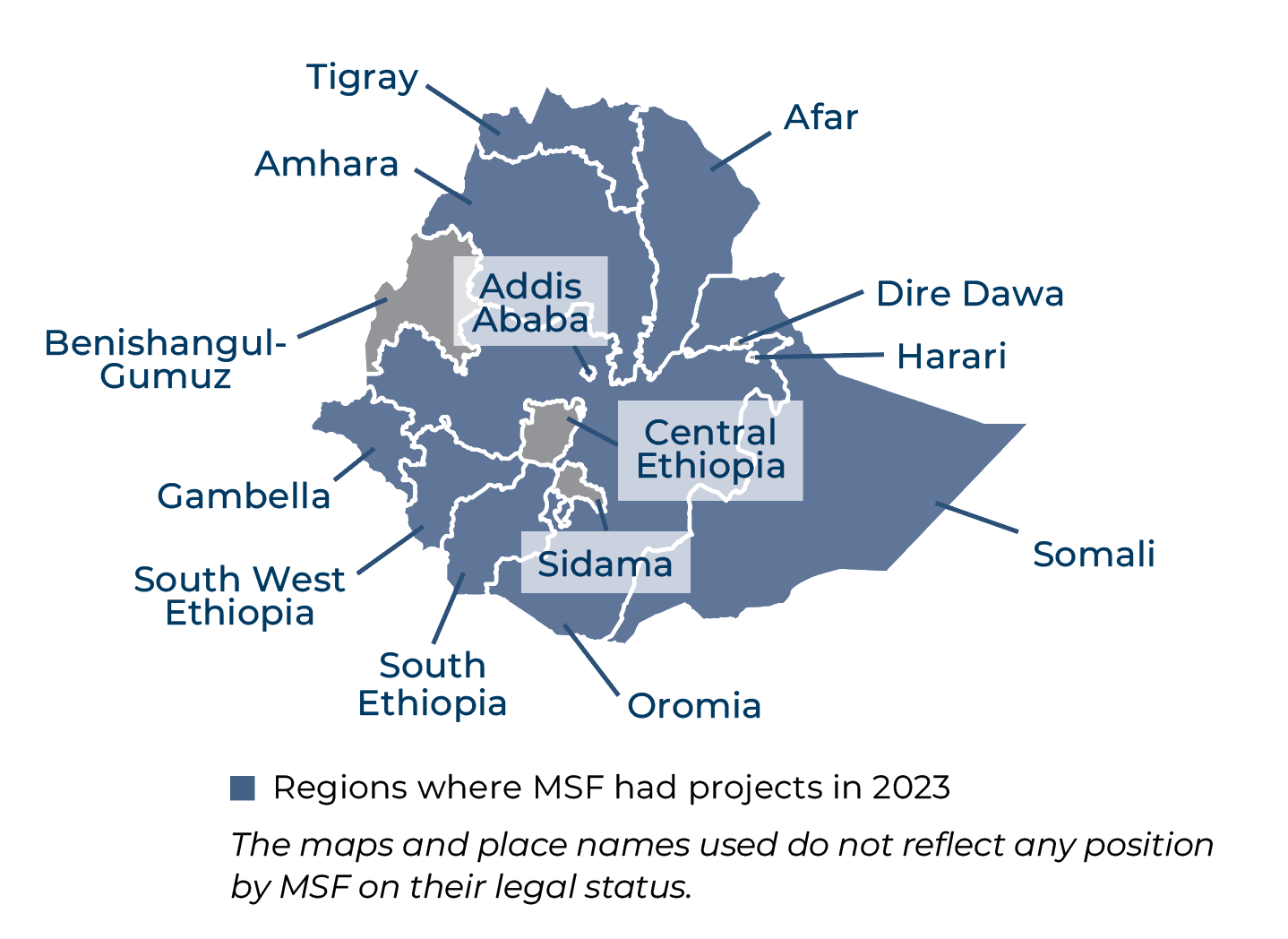 Ethiopia Map