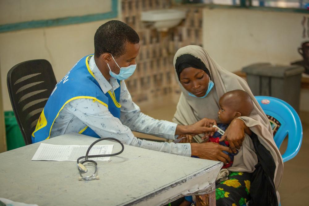Medical consultation in Dagahaley Refugee camp, Dadaab