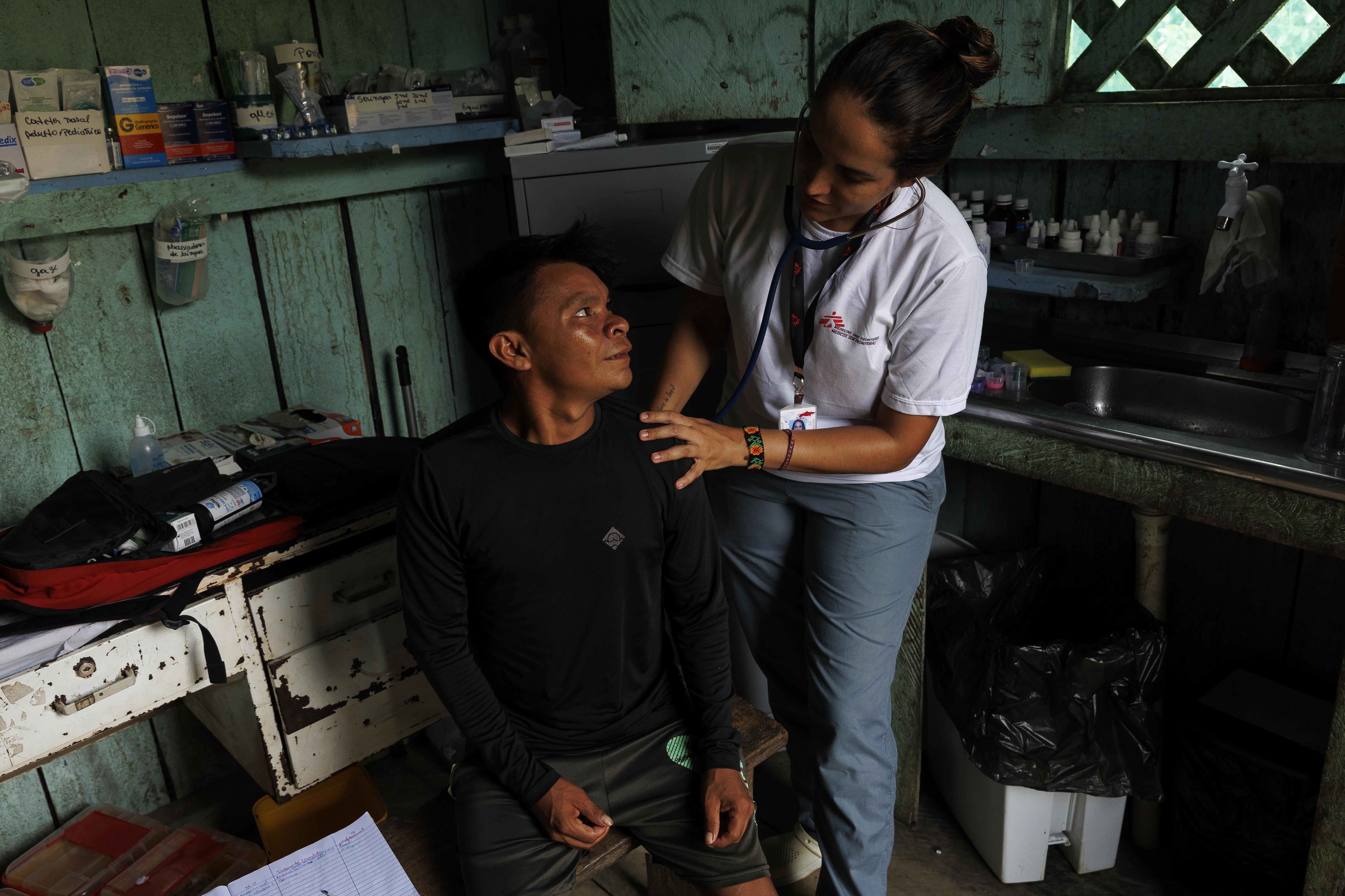 MSF works with communities in the Auaris region to reduce malaria infections. 